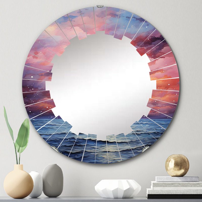 Miroir mural Truchas, 24 po x 24 po