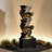 Mandile Hand Crafted Weather Resistant Floor Fountain with Light