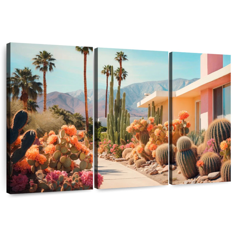 Harnek Cactusland I, 28" H x 45" W
