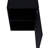 So- Hi Wall Cabinet in melamine with one door,black-1354817851