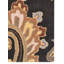 Tapis écologiques en laine touffetés à la main Akain - Rectangle, noir anthracite, motif floral moderne, tapis antidérapants faits à la main épais pour salon, chambre à coucher-83557539