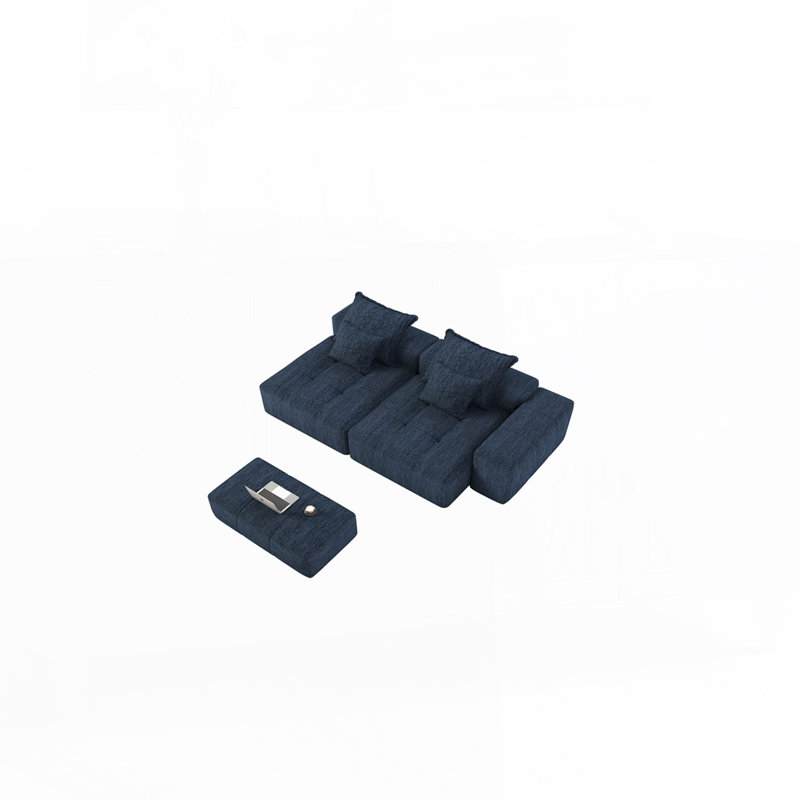 Canapé modulaire, Bleu