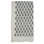 Essuie-mains à motif floral gaufré à la main en coton imprimé à la main - Qualité supérieure pour votre salle de bain, Anamika, brun