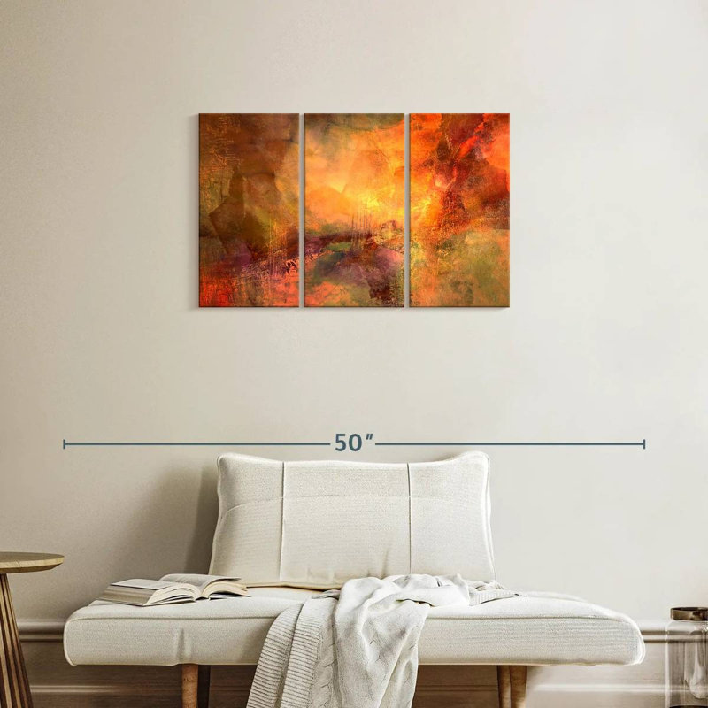 Avery Golden Sun, 20" H x 33" W