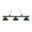 Luminaire suspendu linéaire à 3 lumières pour table de billard Chevelle-22737237-22737240-22737241