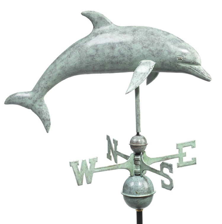 34'' H Metal Nautical & Beach Weathervane