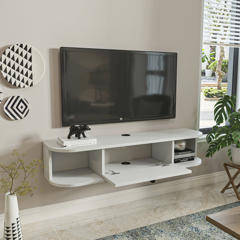 Myrlin TV Stand for TVs up to 55", White
