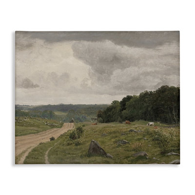 To To the Country Landscape, art mural sur toile par RileyB