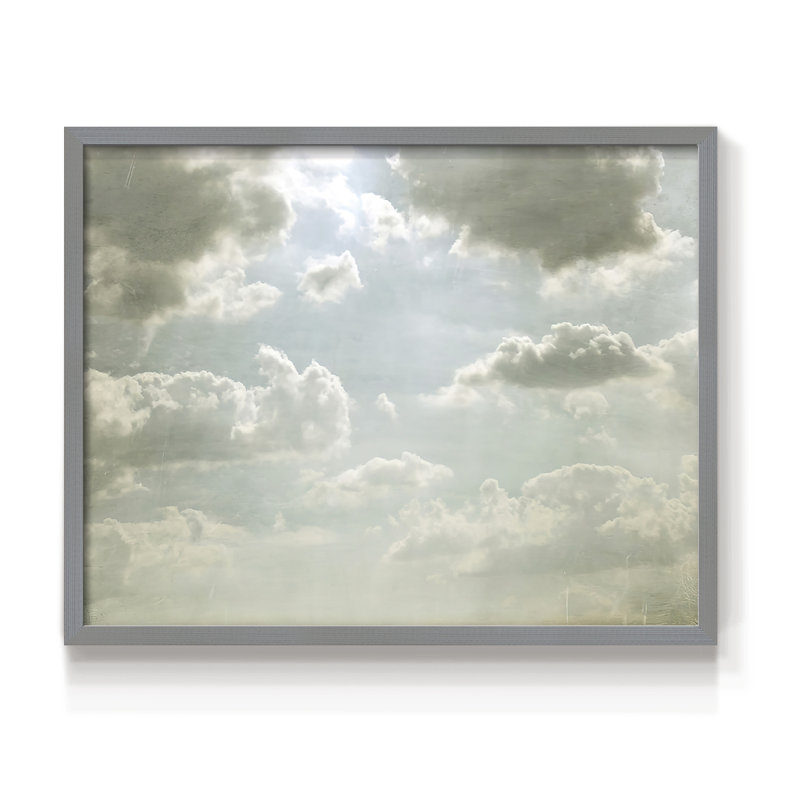 «Sky Scrapers III», reproduction encadrée, H 8 po x l 10 po, Gris