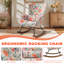 Marita Solid Wood Rocking Chair-1053713623
