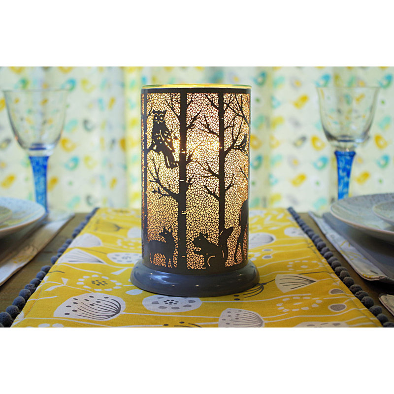 Metal Tabletop Wax Warmer, Grey