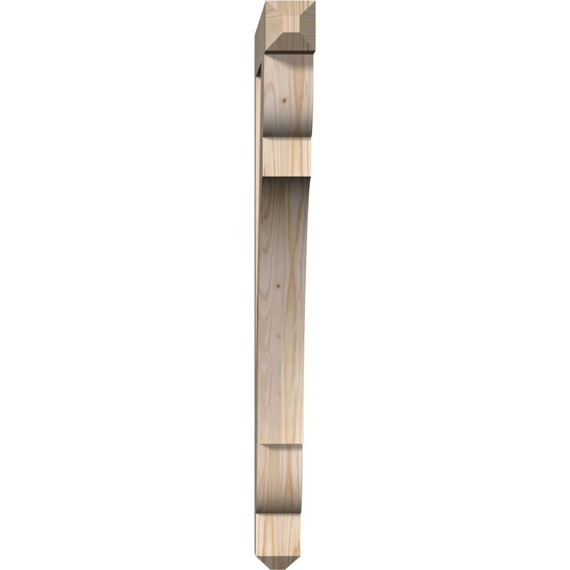 Support pour artisan olympique, Douglas (lisse), 42"H x 3.5"W x 30"D