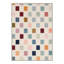Tapis d'intérieur beige lavable à la machine avec envers antidérapant Mosaic-128992469