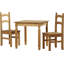 Dermott Dining Set with 2 Chairs
