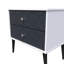 Carnlea 58cm W Manufactured Wood Bedside Table-383411396