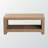 Francis Rectangular 1-Open Shelf Handmade Boho Accent Coffee Table, 16.90" H X 39.17" W X 19.86" D