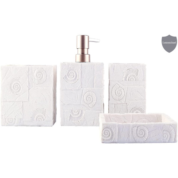 Prochaska 4 Piece Bathroom Accessory Set Rosecliff Heights