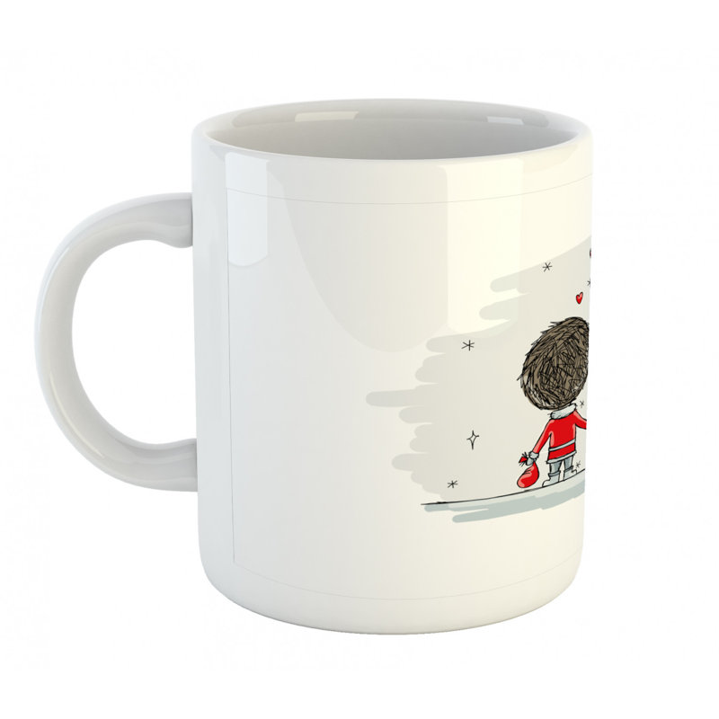Grande tasse à café love