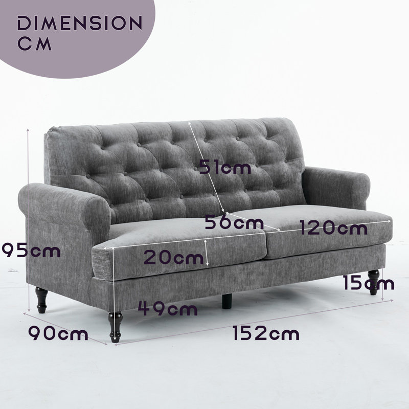 Fabric Sofa, 2