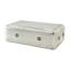 Table basse Brancaster assemblée, aluminium, tables d'appoint, avec 1 tiroir