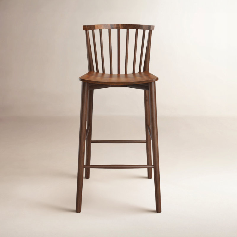 Tybee 25'' Solid Wood Counter Stool