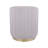 Two-Toned Ottoman With Storage Or Vanity Stool