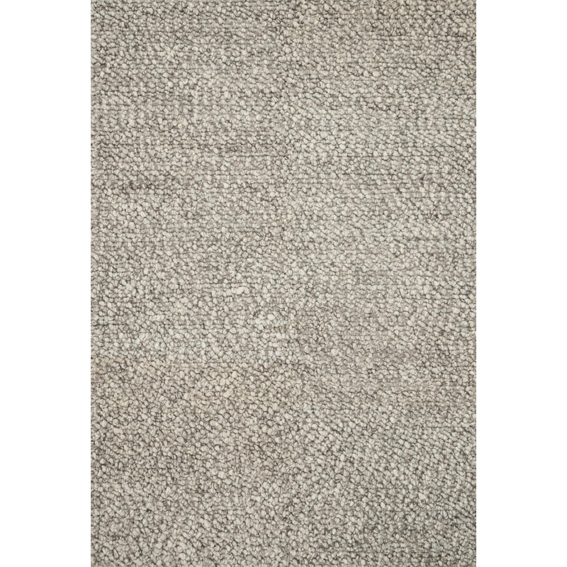 Tapis pierre en laine tissé à la main Charte, Rectangle 3 pi 6 po x 5 pi 6 po