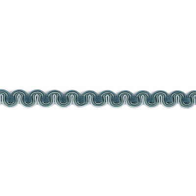 Gimp Fabric, Blue/Light Blue