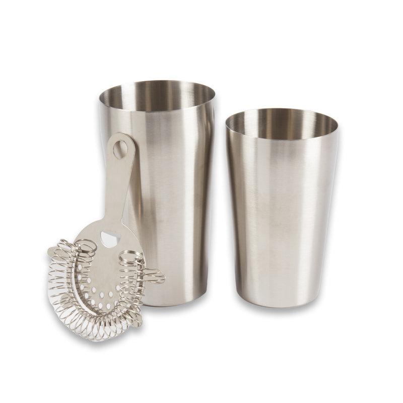 Apollo Stainless Steel Bar Tool Set, Silver