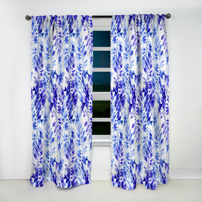 Velvet Blackout Single Curtain Panel, 52" W x 63" L