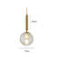 Luminaire suspendu en verre E12