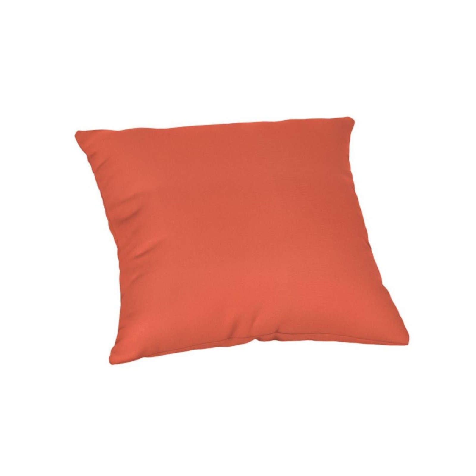  Outdoor Square Pillow Cover & Insert, Canvas Melon Sunbrella®, 20"H x 20"W