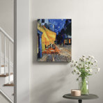 The Café Terrace by Vincent Van Gogh Canvas Oil Painting Print