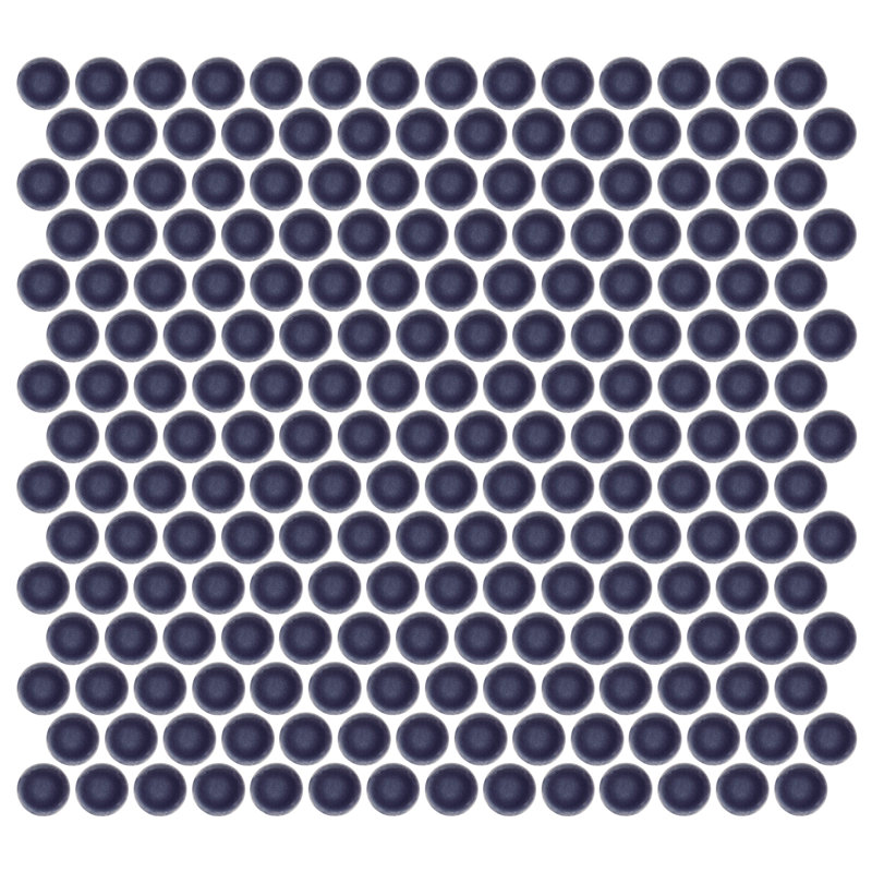 Savvy™ 11 In. X 12 In. Glossy Porcelain Floor And Wall Tile (14.61 Sq. Ft./Case), Navy 