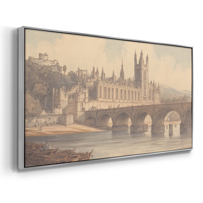 Landscape Series-CLXIX- Framed Gallery Wrapped Canvas -Ready to Hang
