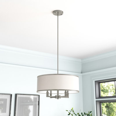Berthine 4 - Light Drum Chandelier