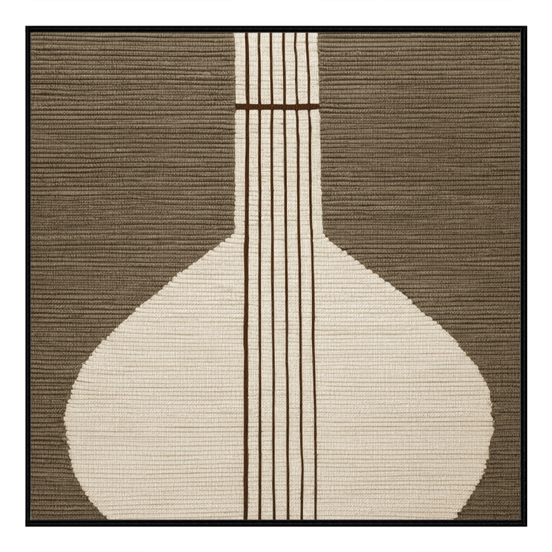  Tapis lavable Sitar Music, Carré 3 pi