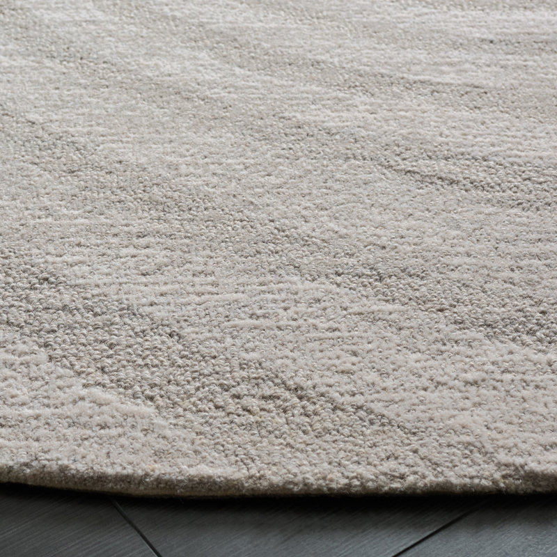 Novelty 201 80% Wool; 20% Cotton Spiral Rug, Round 4'