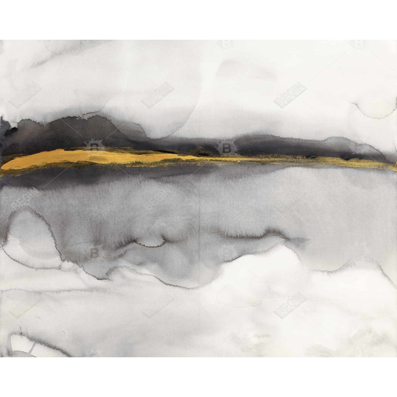" Gold Stripe Abstract "