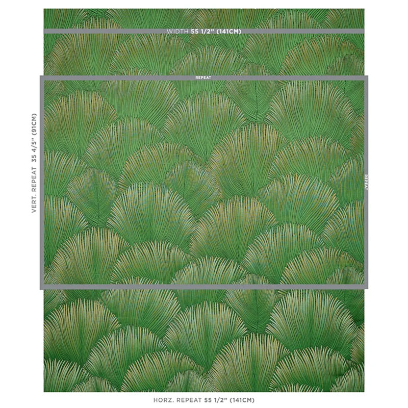 Fondale Fabric, Green