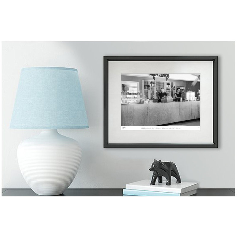 Westward Ho!, The Gay Sombrero CafÃ© C1960 by Francis Frith - Single Picture Frame Print, 45cm H x 60cm W x 2.3cm D