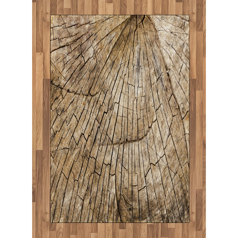 Tapis décoratif en fibres à haute densité Timber, Rectangle— 4 pi x 5 pi 8 po