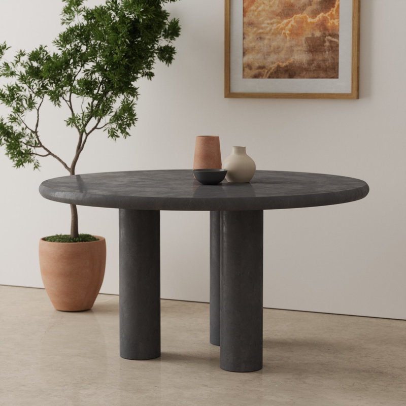 Table de salle à manger Aero, Gris