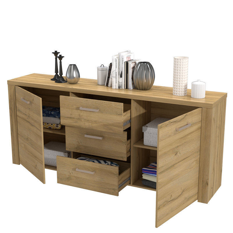 Compson 196cm Sideboard, Old Oak
