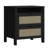 Malverne 2 - Drawer Nightstand in Black