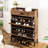 12 Pair Flip Down Shoe Storage