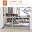 Barrière pour animaux autoportante très large 72 po Aicen-1070280305