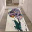 Tapis chic à poils doux à motif floral avec détails complexes et couleurs riches, parfait pour ajouter de la chaleur et du style à n'importe quelle pièce-640316125