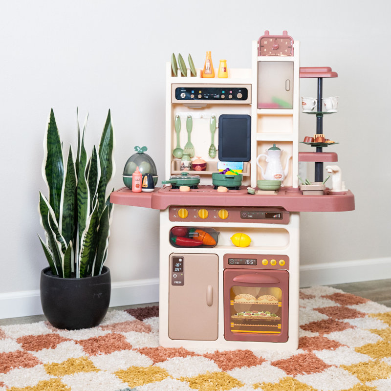 Mini Meals Kitchen Playset with Light, Sounds and Cooking Effects
