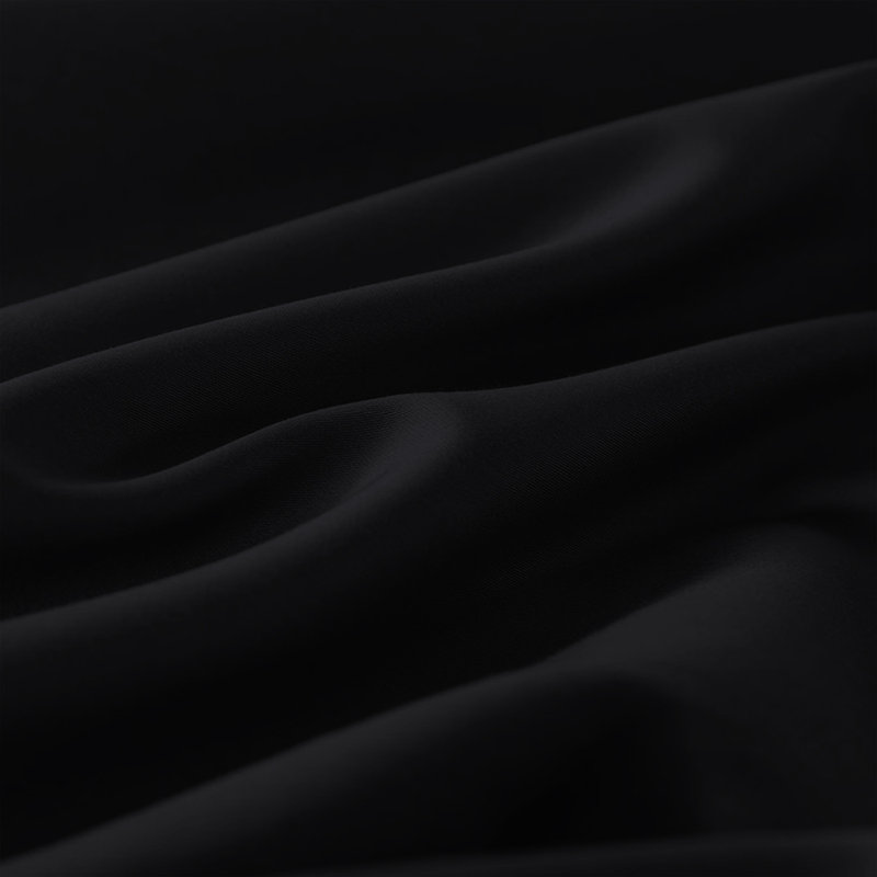 Aspire Homeware Ultra Soft 40cm Deep Fitted Sheet for Extra Deep Mattress and Cozy Sleep, Double (4'6), Black